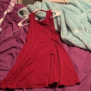 Red dress from hollister